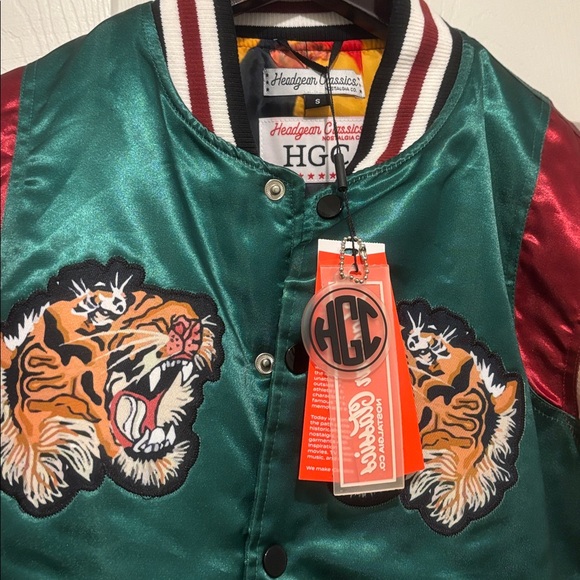 ‼️NWT‼️ Wu-Tang Clan Satin Jacket, Headgear Classics, Size youth small - Picture 3 of 6